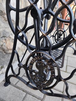 Konštrukcie šijaci stroj Singer - patina - 3