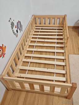 Detská nízka posteľ s matracom 180x80 - 3