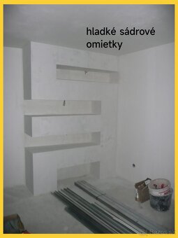 Rekonštrukcie interiéru - maľovanie, omietky, dlažby a iné - 3