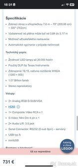 Benq projektor - 3