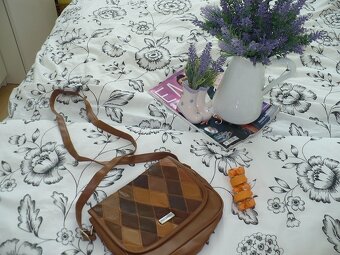 balik nohavic č XL 48+bluzka kabelka+bižu - 3