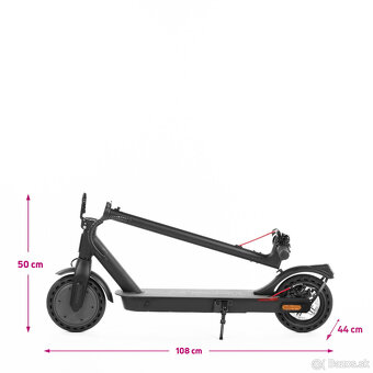 Nová skladacia e-kolobežka - Sencor SCOOTER ONE S20 zľava - 3