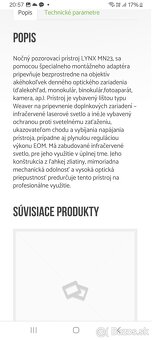 Predsadka nocne videnie gen.2+ lynx optik - 3