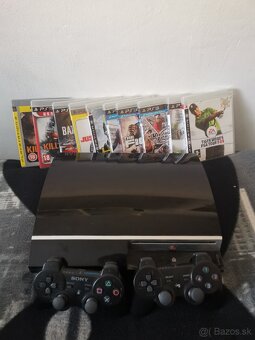 Ps3 Fat, 2 ovládače, hry - 3