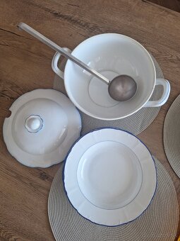 Značkový vintage porcelán na doplnenie, príbory - 3