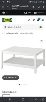 Konferenčný stolík IKEA - 3