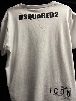 DSQUARED 2 , originál tričká , veľkosť L - 3