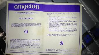 Emgeton mgf.pásy R2R typ DP25LN nové,predaj - 3