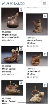 MOCHE EROTICKÁ KERAMIKA - PERU - 3