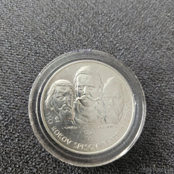 2 kusy pamätné 200 Sk strieborné mince - 3