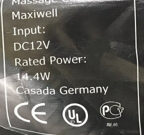 Masážny vankúš Casada Maxiwell - pekný stav - 3