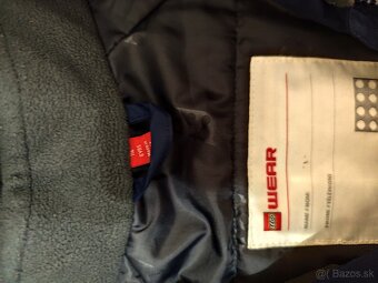 Detská zimná bunda LEGO veľkosť 116 - 3