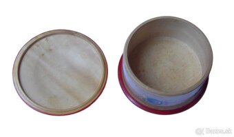 Malovaná dřevěná dóza - 3