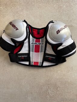 Detske hokejove nohavice CCM HPK a vesta Bauer Supreme - 3
