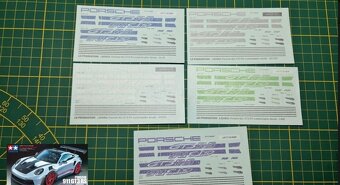 Plastove modely aut 1/24 & 1/25 + decaly GT3 RS - 3