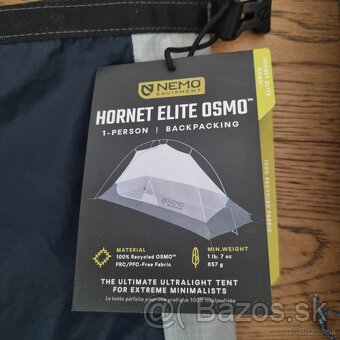 Ultralehky stan Nemo Hornet Elite OSMO 1P - 3