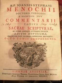 Niaka stará biblia 4 zväzky z. roku 1755 - 3