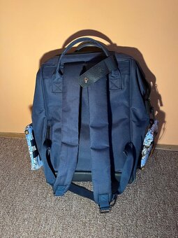 Cabaïa Batoh - Modrý, kapsičky so sedmokráskami - 3