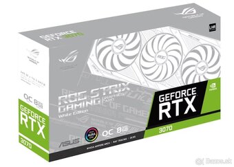 Gpu-RTX Asus Rog-strix 3070 OC white edition - 3