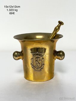 Mosadzne mažiare - 3