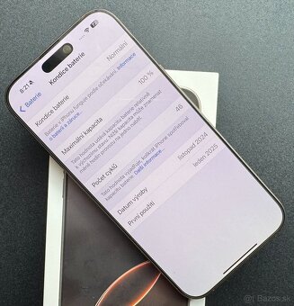 Vyměním Apple iPhone 16 Pro Max / 256 GB / V záruce do 1/27. - 3
