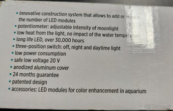 Osvetlenie na menšie akvárium Vario LED light 50 - 3