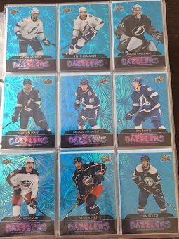 Hokejové kartičky insert dazzlers blue 2020/21 - 3