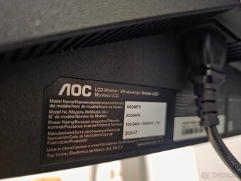 AOC AGON PRO AG246FK 24" 540hz 0.5ms FreeSync - 3