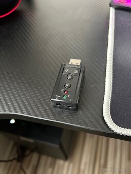 TP link wifi adapter(2x) a usb 7.1 zvukova karta - 3