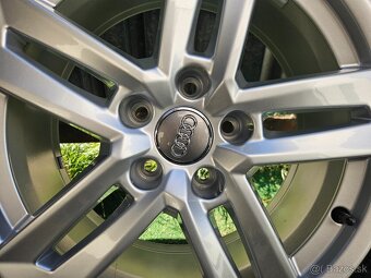 Prakticky nové, originálne disky AUDI - 5x112 r17 - 3