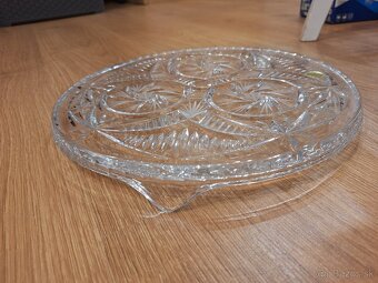 Retro krištáľ podnos - 3