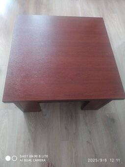 Konferenčný stolík 80cm x 80cm - 3