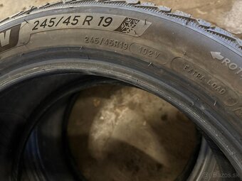 Zimné Pneu Michelin 245/45 R19 102V 4ks - 3