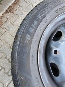 Sada diskov 5x100 165/70 R14 - 3