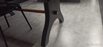 Jedálenský/ kancelársky stôl  - masív - 3