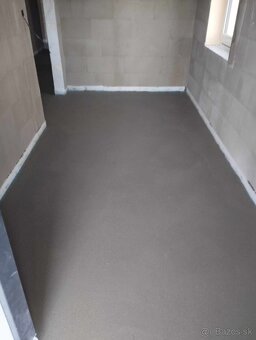Hladká podlaha, rovný základ – kvalitný poter. - 3
