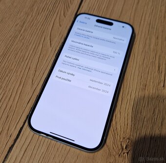 Apple iphone 15 128gb biely - 3