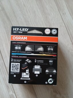 Led žiarovky osram H7 - 3