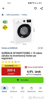 Pracka Gorenie steamtech - 3