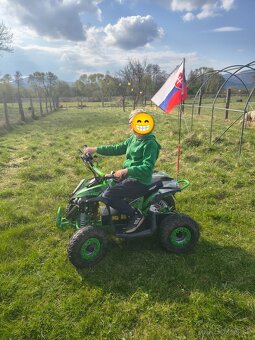 Detská elektrická štvorkolka hecht - 3