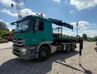 9302 - Mercedes-Benz ACTROS 2644 - 6x4 - Valník + HR-PALFING - 3