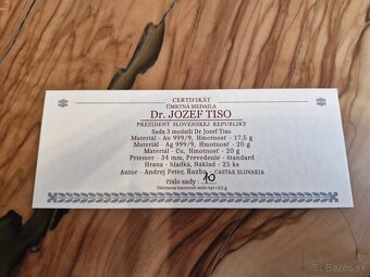 Dr. Jozef Tiso – Veľká Sada -  limitovaná edícia 25 ks - 3