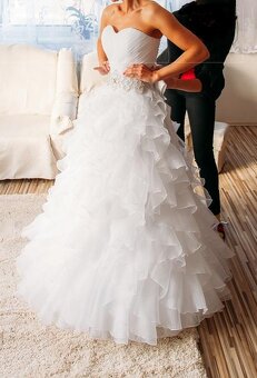 Svadobné šaty 36-38 - 3