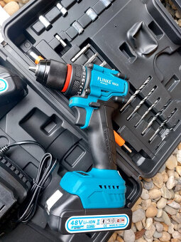 aku vrtačka ako set prislušenstvom 2x aku - 3