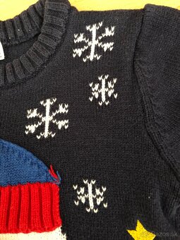 Vianocny svetrik vel.98 - 3