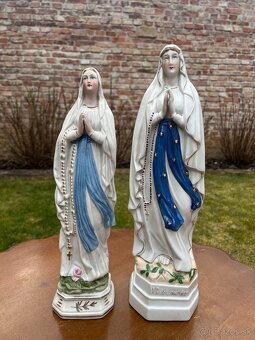 Porcelánové sošky Panny Márie - Žacler - 3