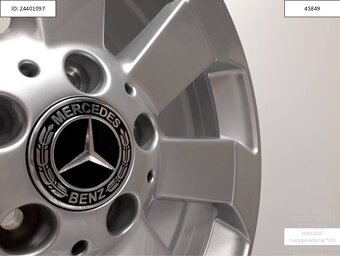 Mercedes GLK orig. alu disky 8J R18 5x112 ET56,5 1240 - 3