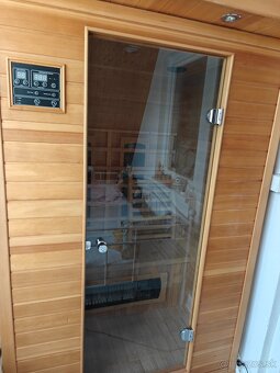 Dvojmiestna infrasauna sirka 120cm - 3