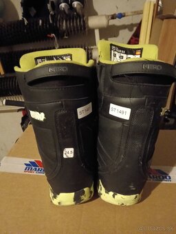 snowboardové topánky NITRO ROVER QLS 24.5cm - 3