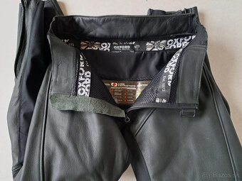 Kožené moto nohavice - 3